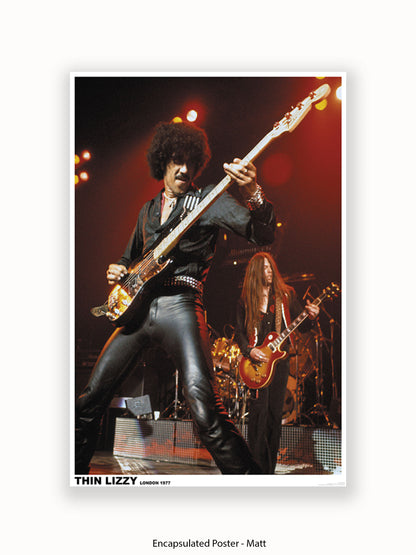 Phil Lynott - Thin Lizzy - Poster