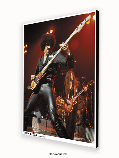 Phil Lynott - Thin Lizzy - Poster