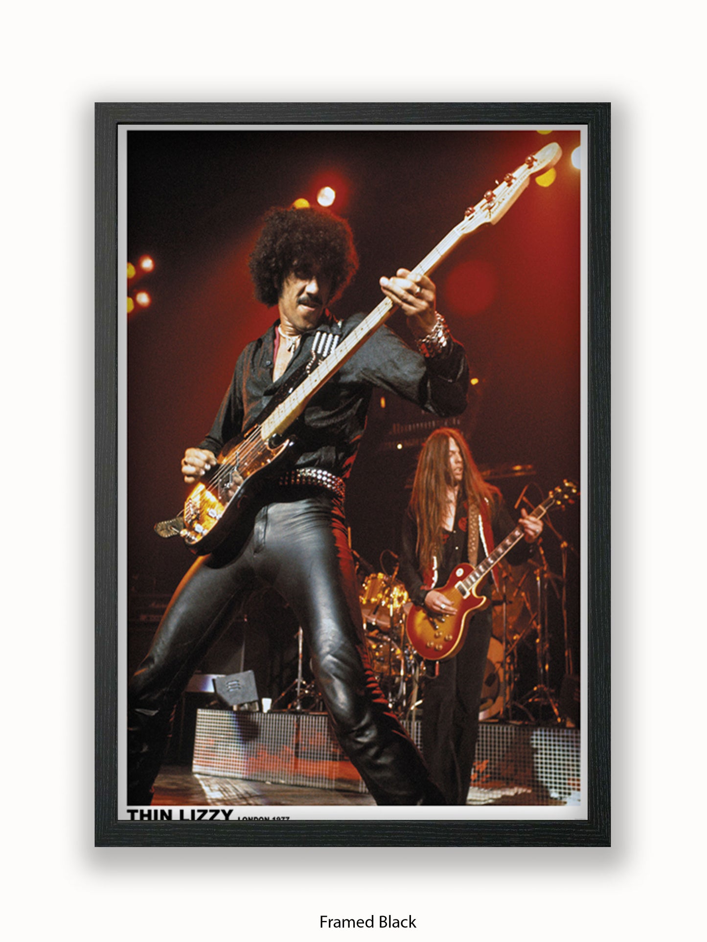 Phil Lynott - Thin Lizzy - Poster