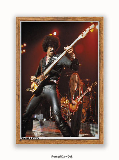 Phil Lynott - Thin Lizzy - Poster