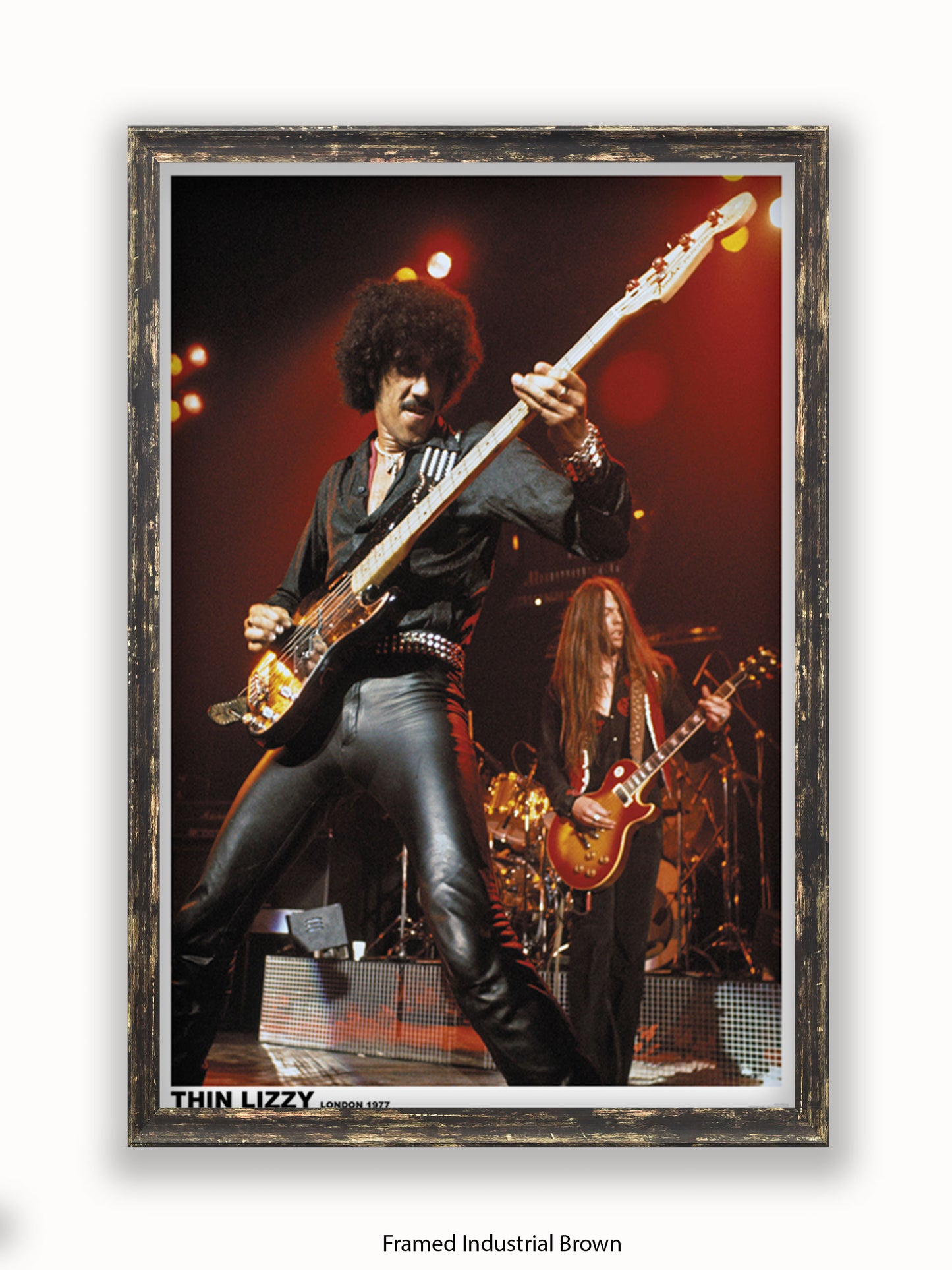 Phil Lynott - Thin Lizzy - Poster