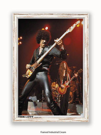 Phil Lynott - Thin Lizzy - Poster