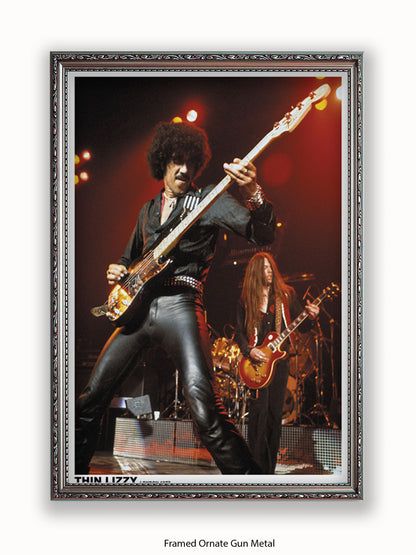 Phil Lynott - Thin Lizzy - Poster