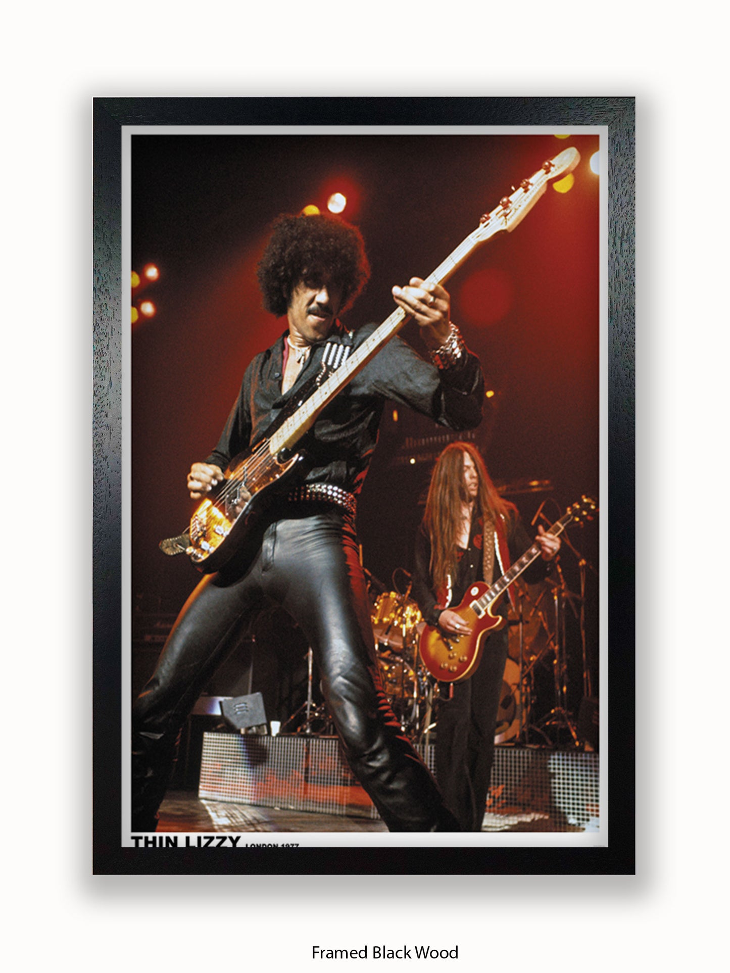 Phil Lynott - Thin Lizzy - Poster