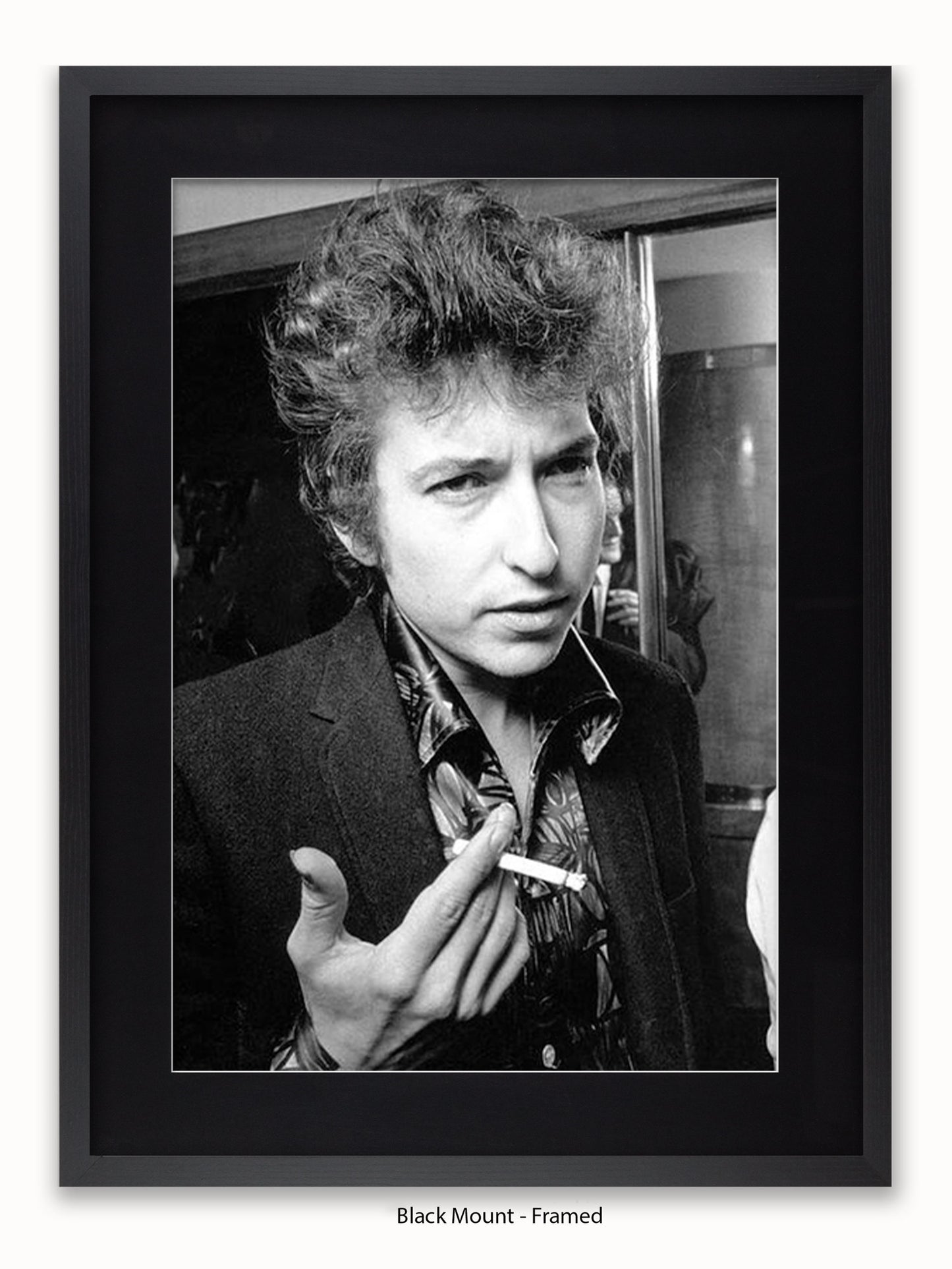 Bob Dylan - London - 1965 - Close up- Cigarette - Poster