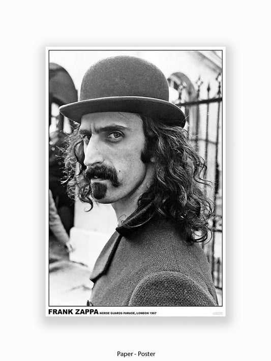 Frank Zappa - Horse Guards Parade - London - 1967 - Poster