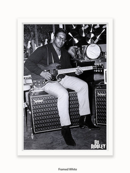 Bo Diddley - London Music Store - 1967 - Poster