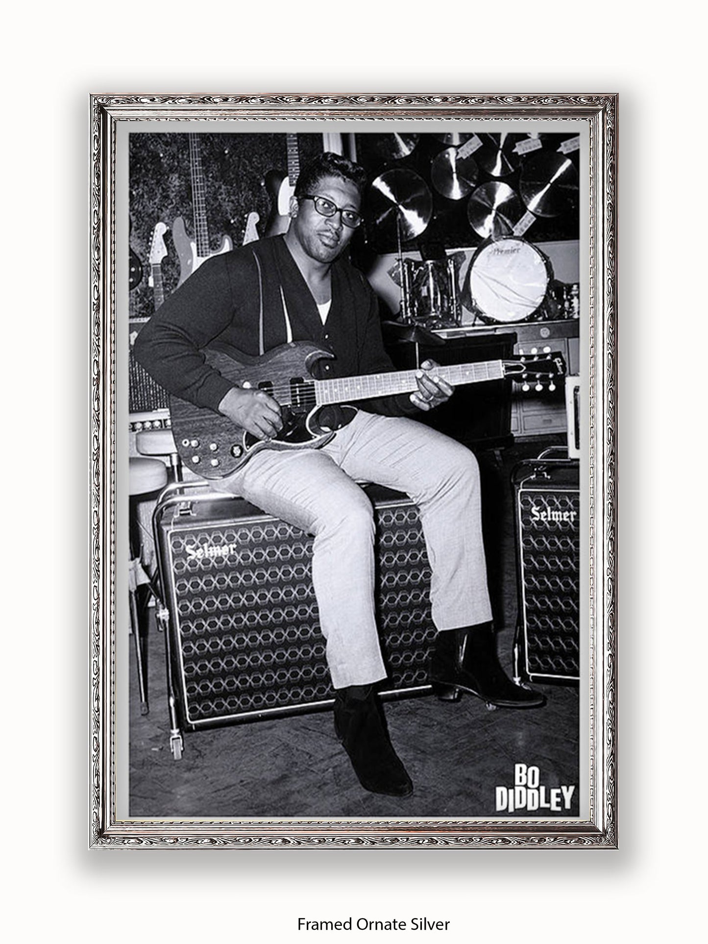 Bo Diddley - London Music Store - 1967 - Poster