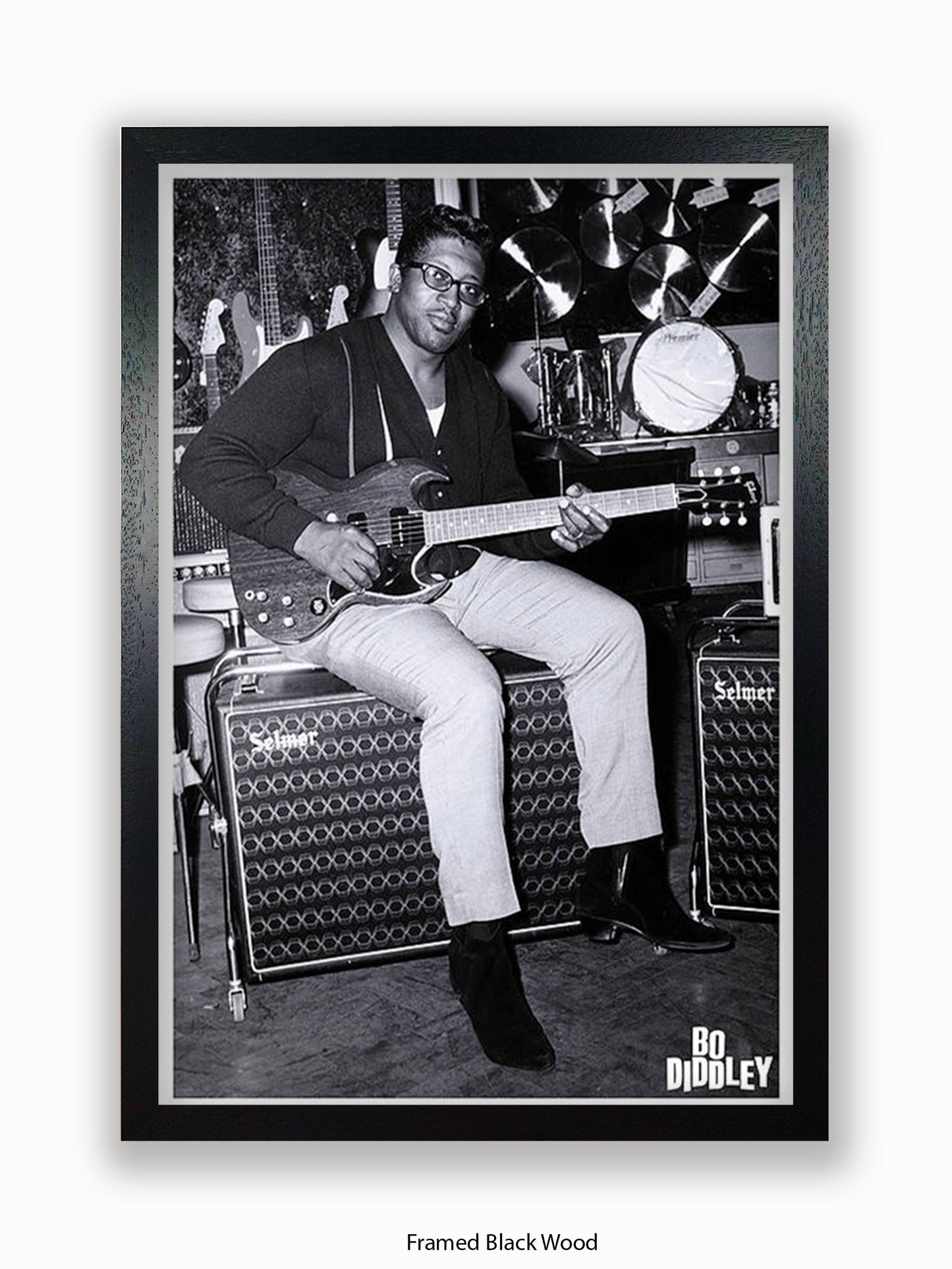 Bo Diddley - London Music Store - 1967 - Poster