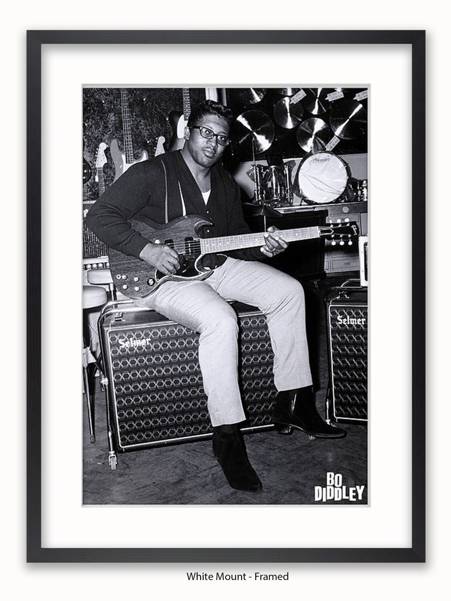 Bo Diddley - London Music Store - 1967 - Poster