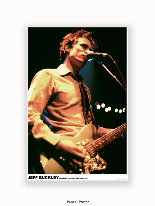 Jeff Buckley - NYC - 1997 Poster