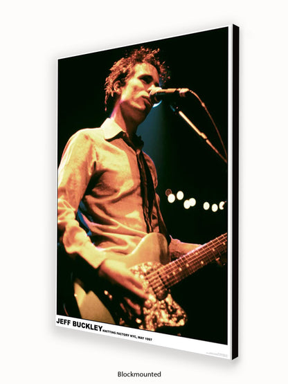 Jeff Buckley - NYC - 1997 Poster