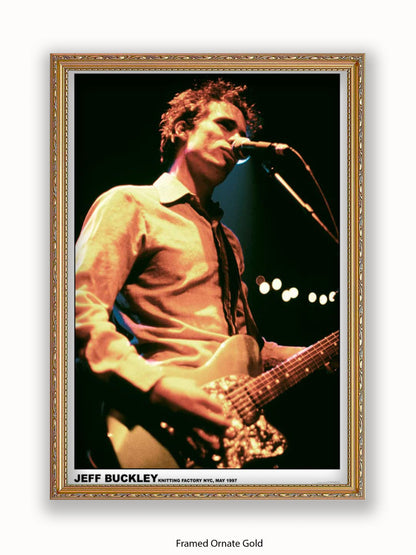 Jeff Buckley - NYC - 1997 Poster