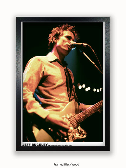 Jeff Buckley - NYC - 1997 Poster