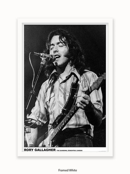 Rory Gallagher - The Sundown - Edmonton Poster