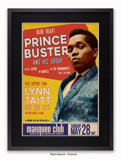 Prince Buster - Marquee Club - London 1967 Poster