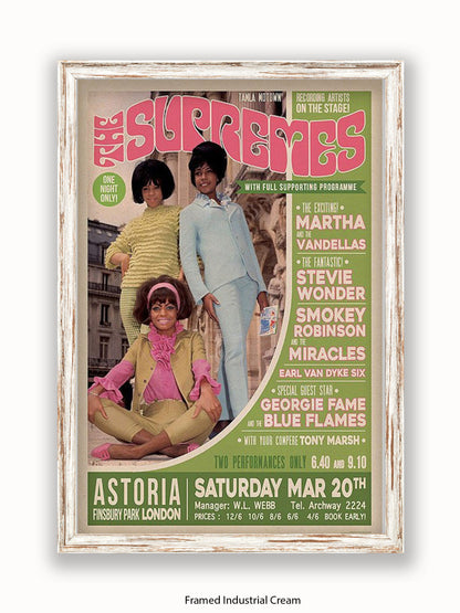 Supremes - Finsbury Park - London - Poster