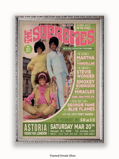 Supremes - Finsbury Park - London - Poster