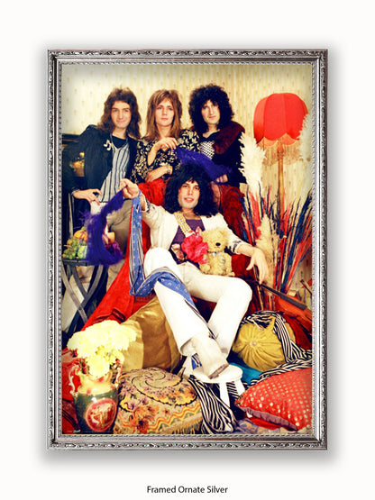 Queen Colour  Band Poster