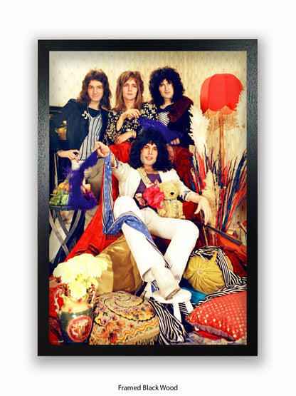 Queen Colour  Band Poster