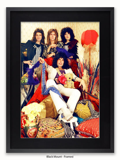 Queen Colour  Band Poster