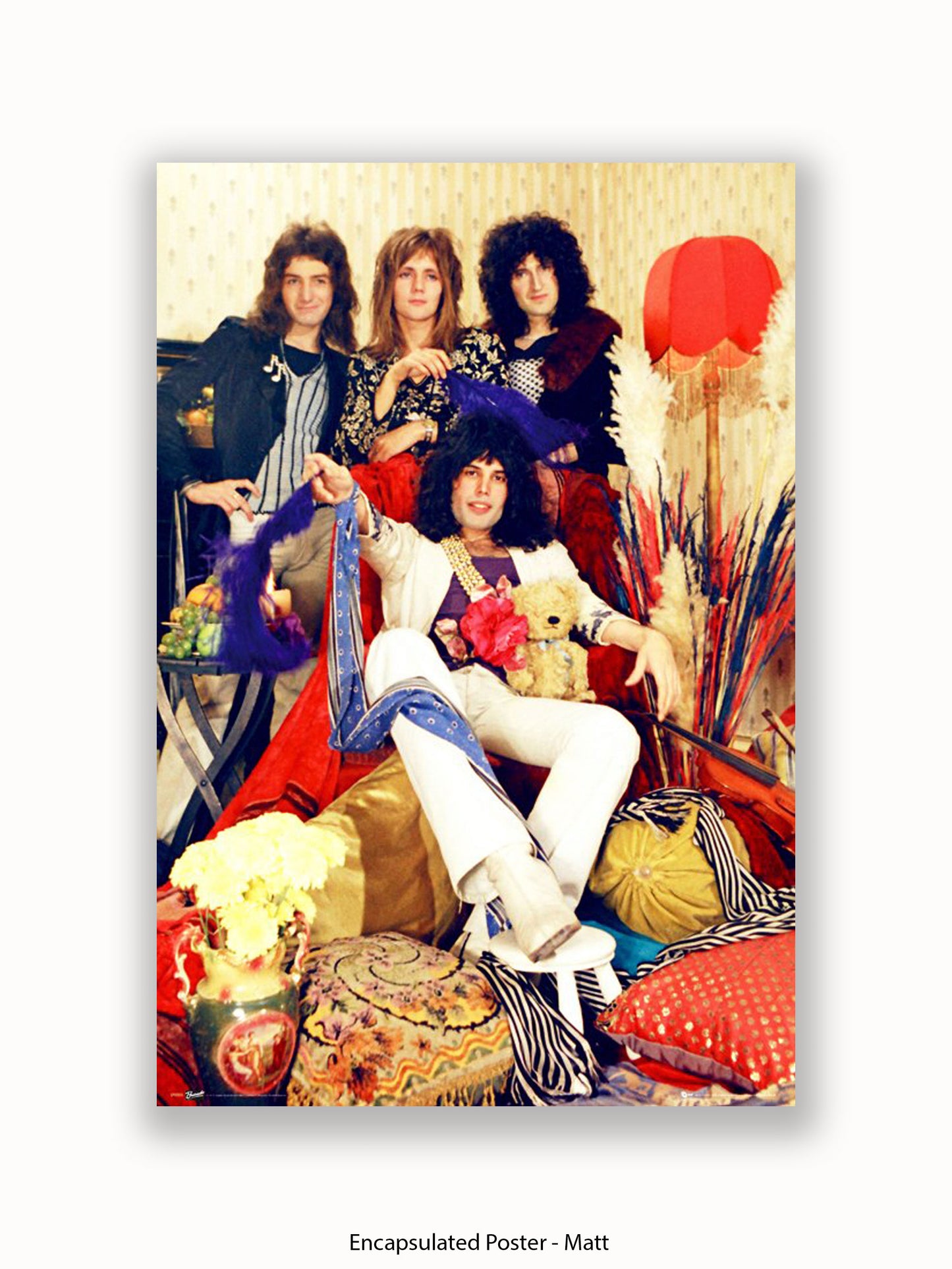 Queen Colour  Band Poster