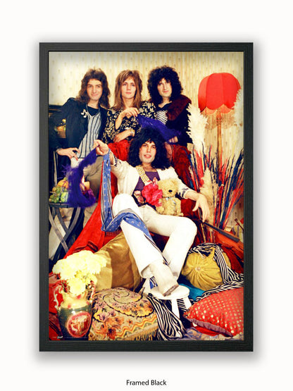 Queen Colour  Band Poster