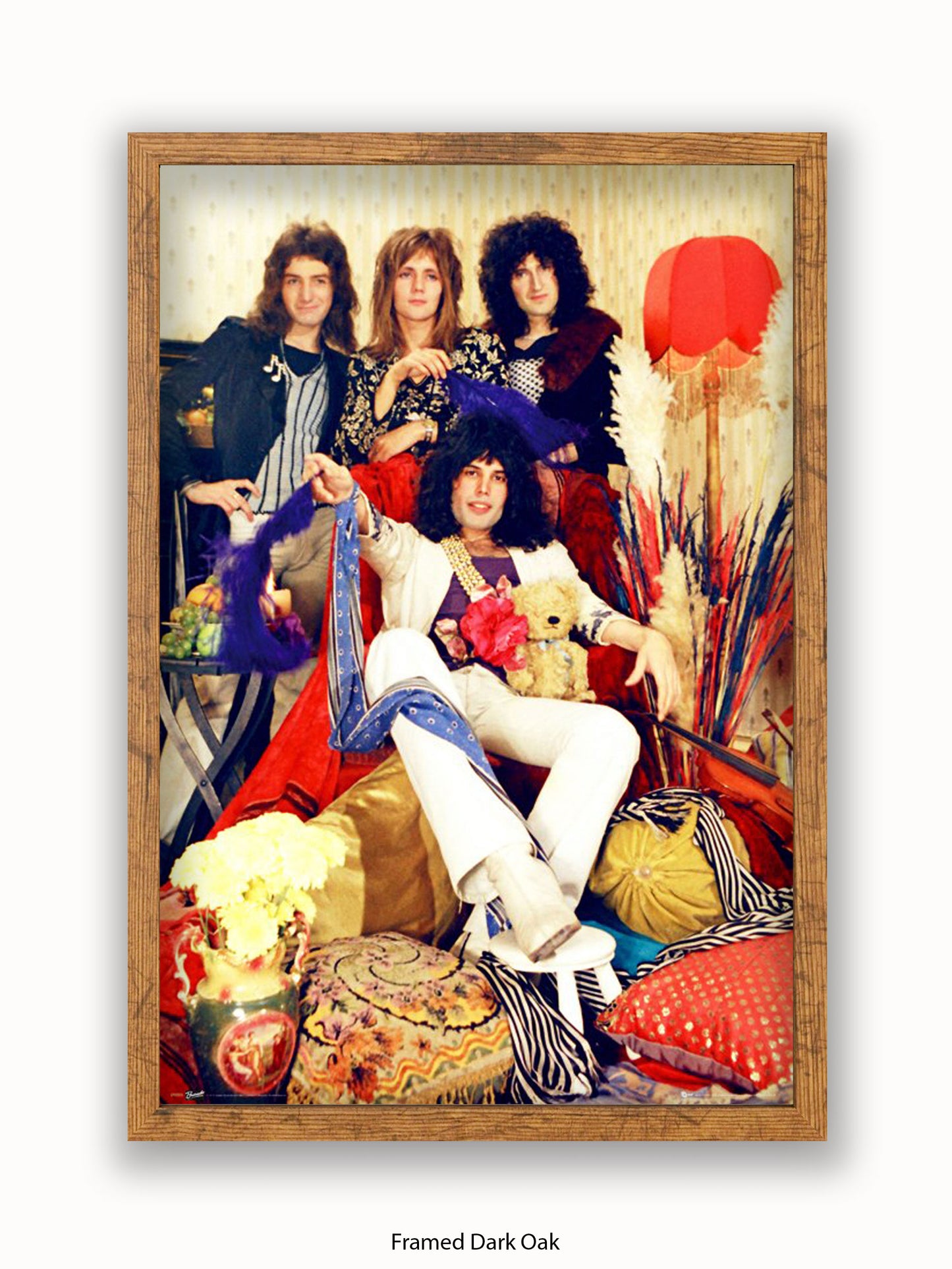 Queen Colour  Band Poster