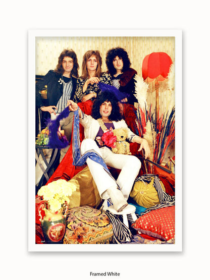 Queen Colour  Band Poster