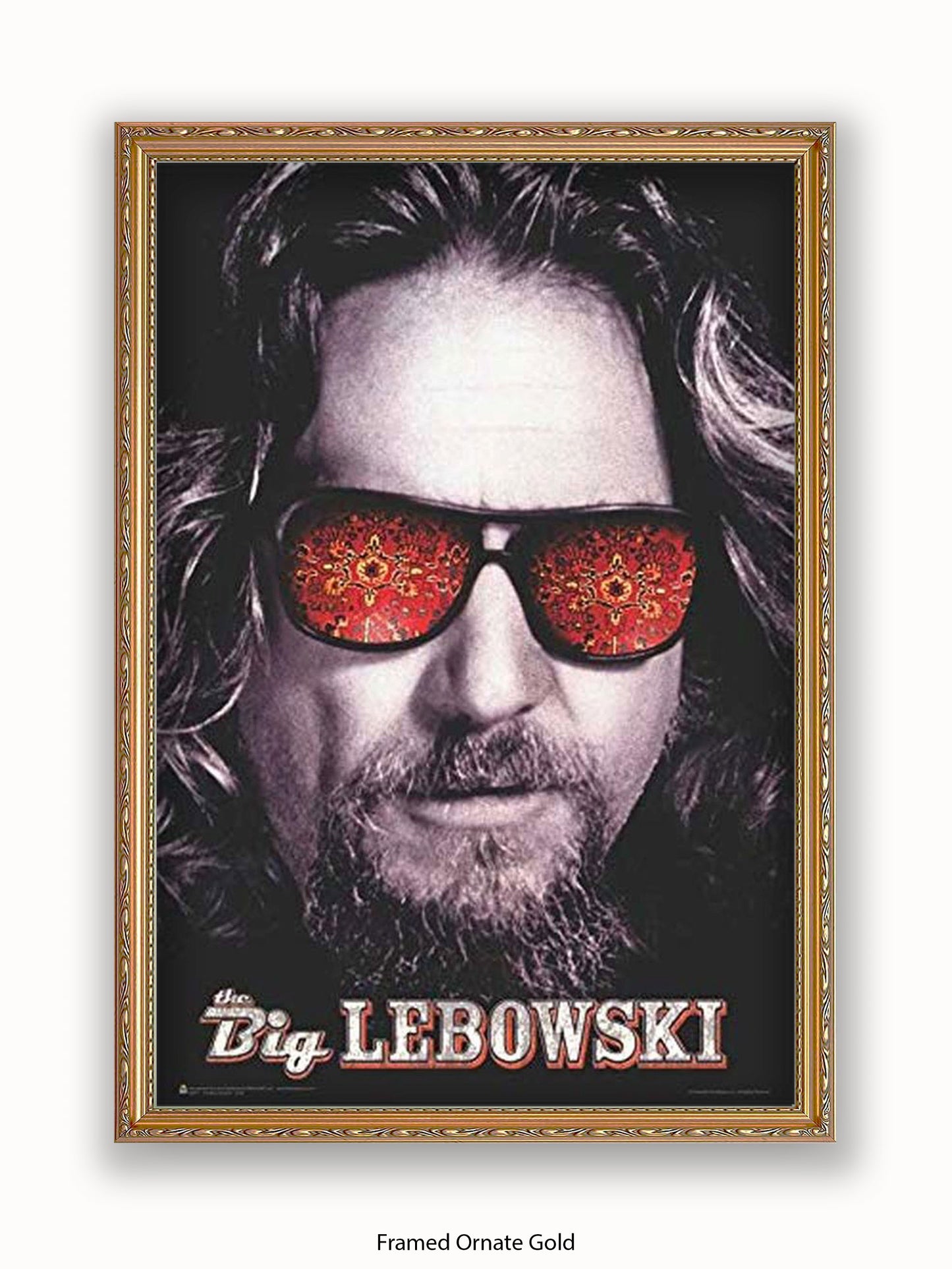 Big Lebowski Glasses Poster