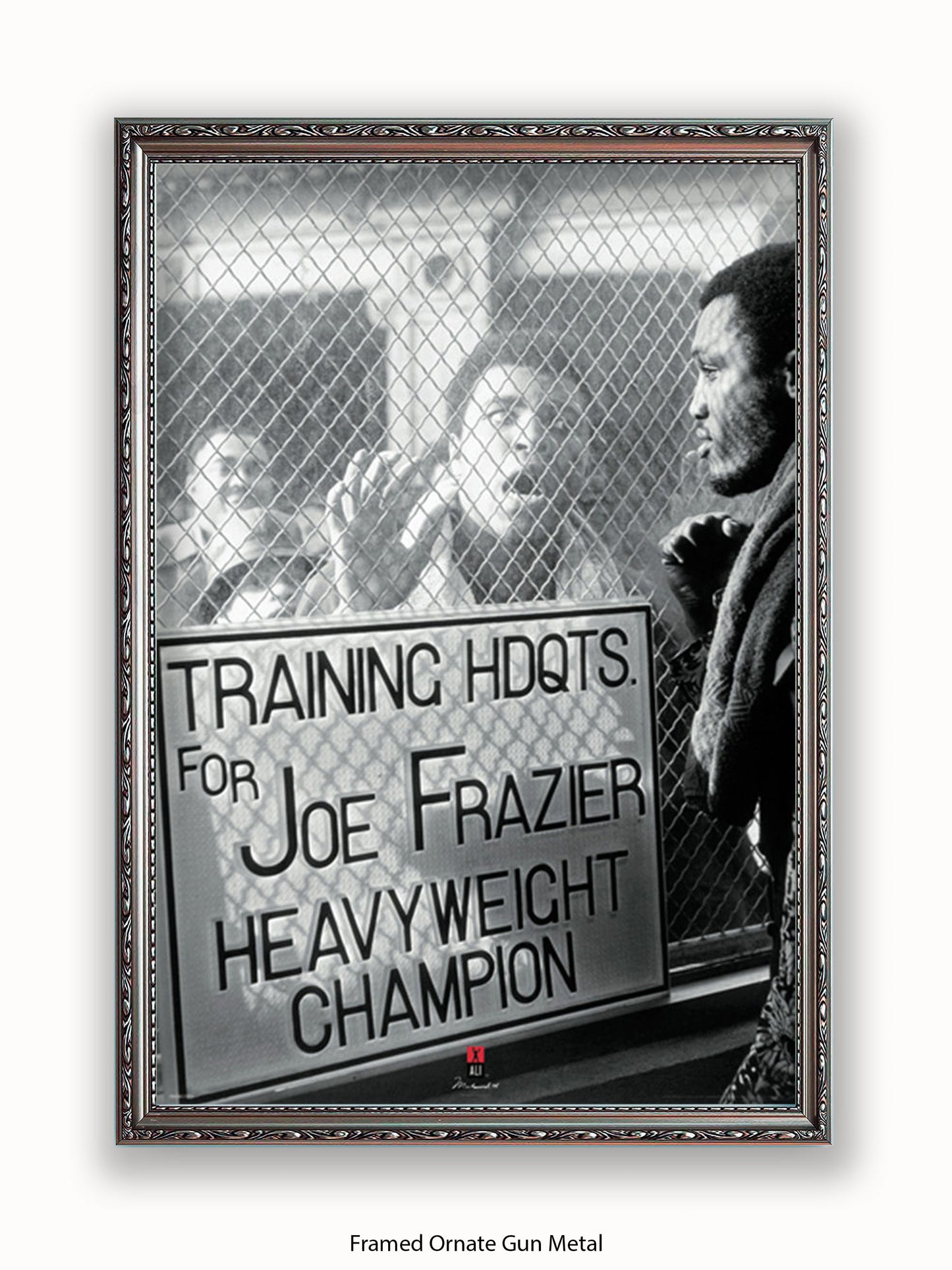 Muhammad Ali Vs Joe Frazier Window Poster