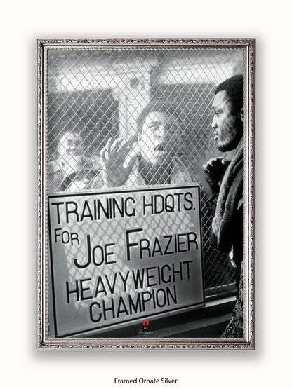 Muhammad Ali Vs Joe Frazier Window Poster