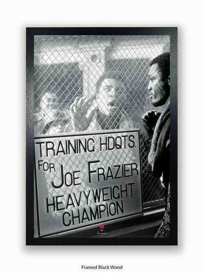 Muhammad Ali Vs Joe Frazier Window Poster