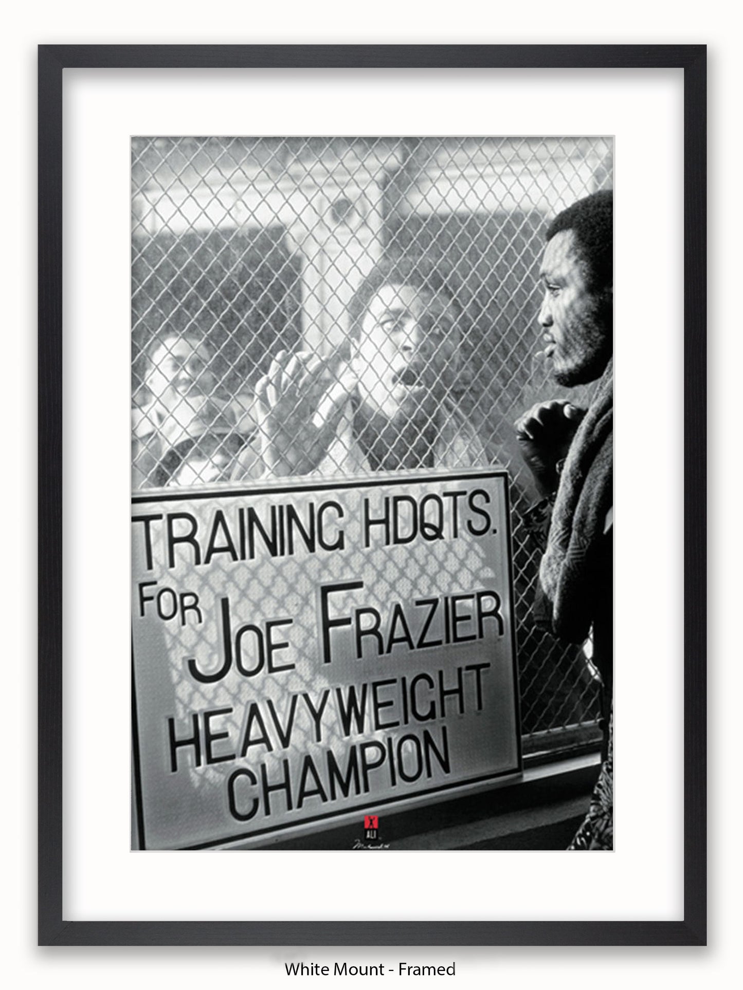 Muhammad Ali Vs Joe Frazier Window Poster