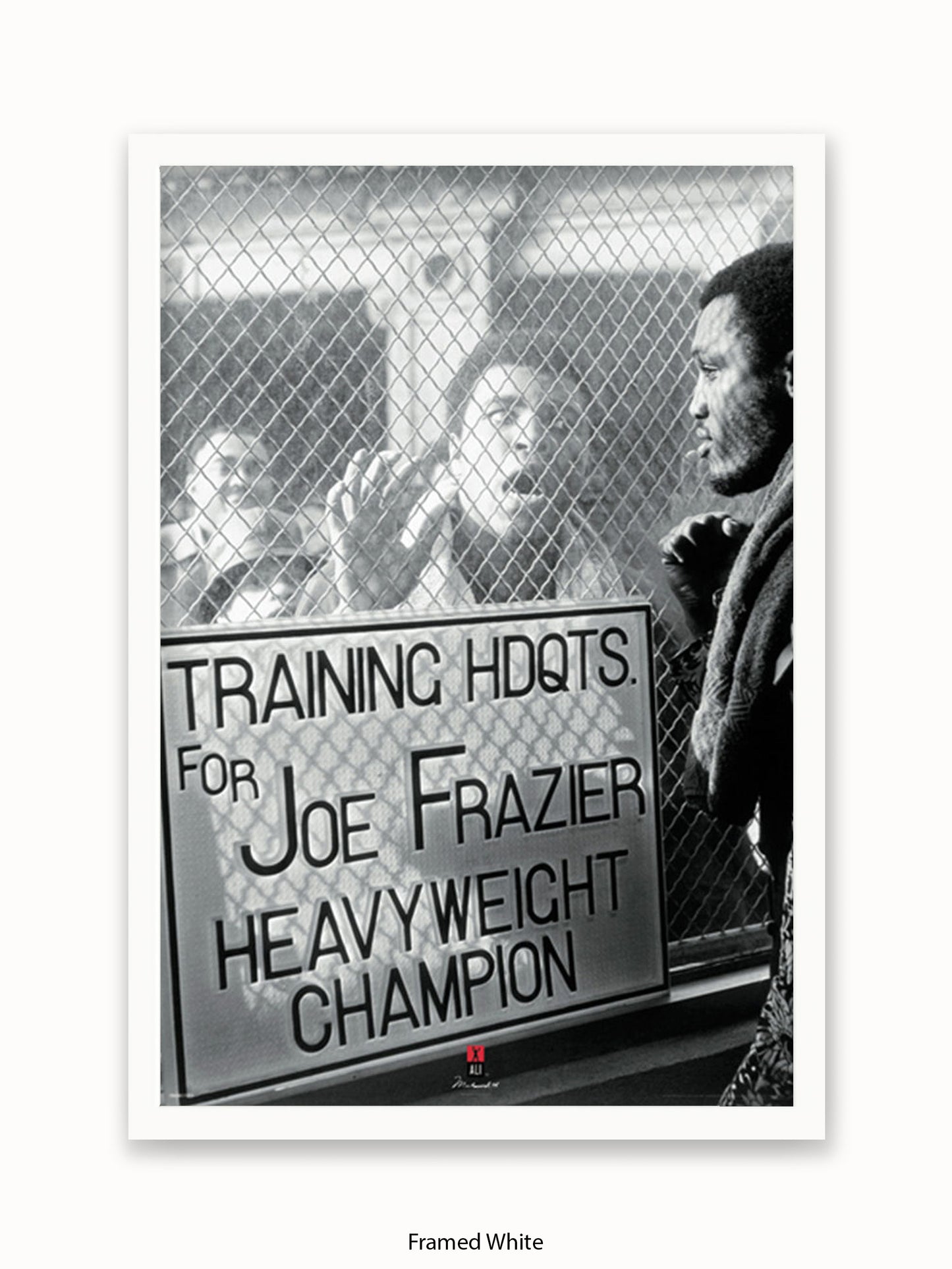 Muhammad Ali Vs Joe Frazier Window Poster