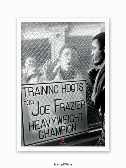 Muhammad Ali Vs Joe Frazier Window Poster