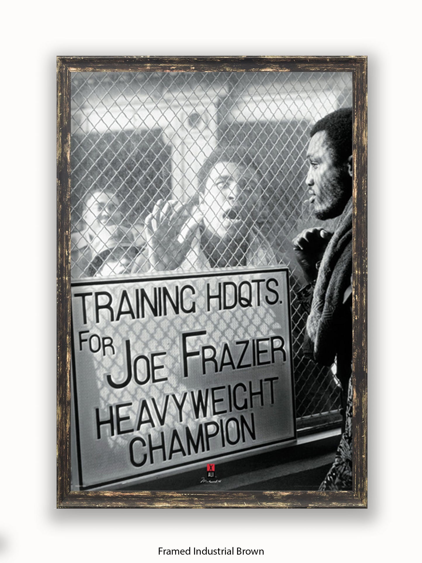 Muhammad Ali Vs Joe Frazier Window Poster