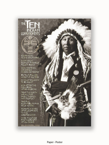 Indian Ten Commandments II Poster