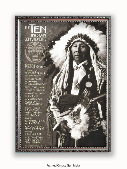 Indian Ten Commandments II Poster