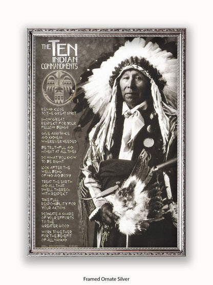 Indian Ten Commandments II Poster