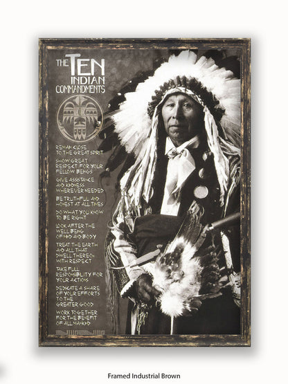 Indian Ten Commandments II Poster