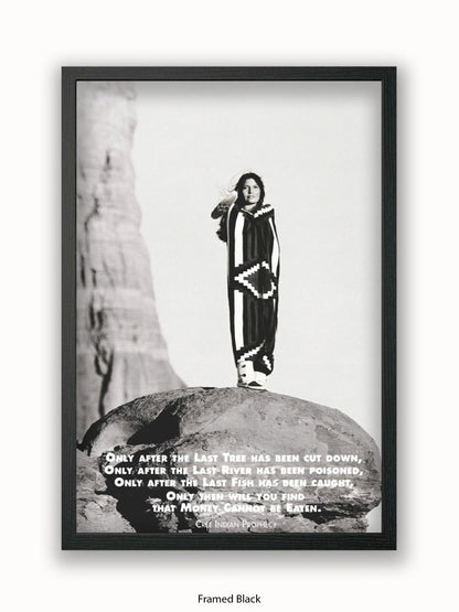 Indian Prophecy Woman Poster