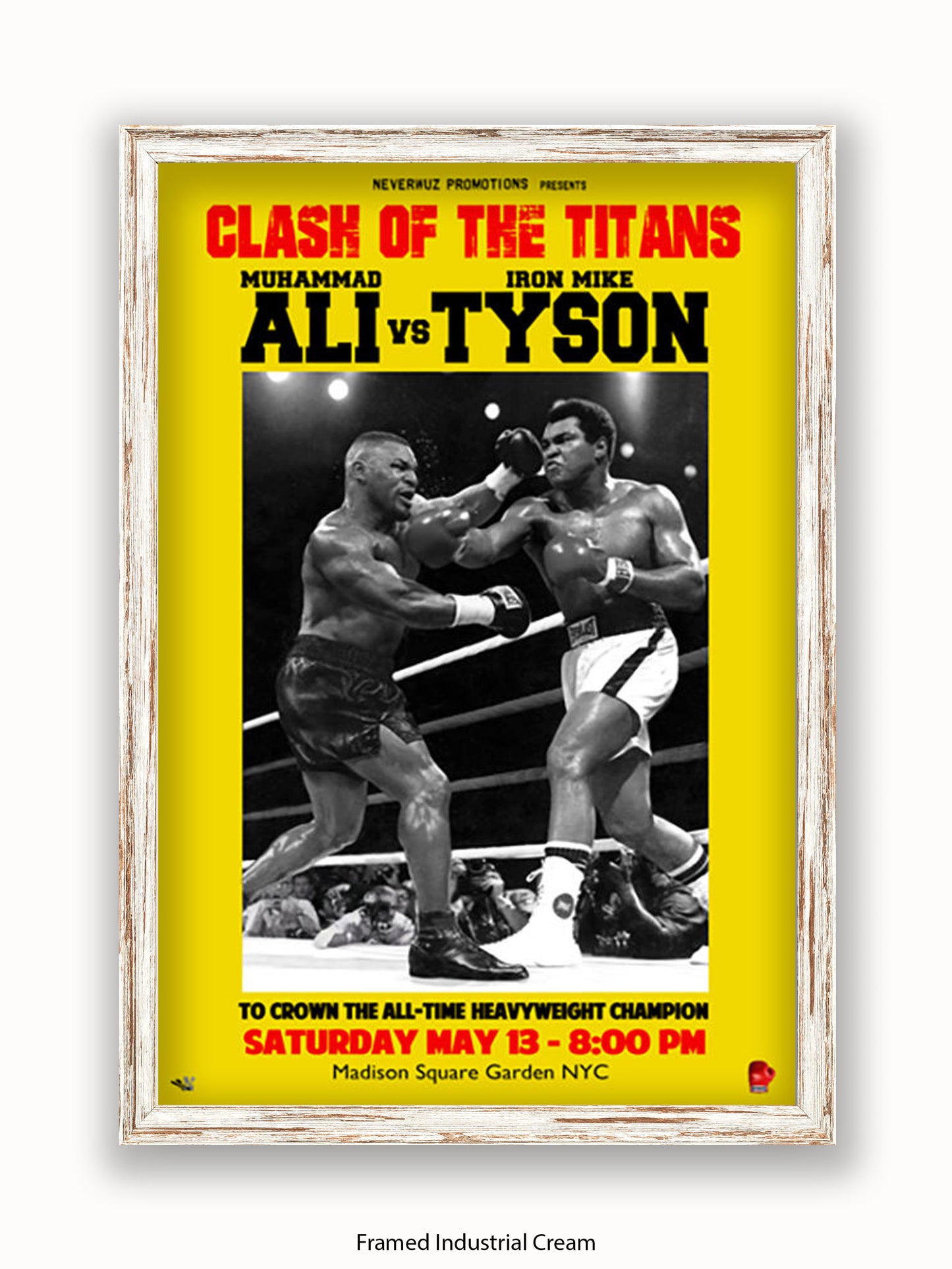 Muhammad Ali Vs Mike Tyson Poster